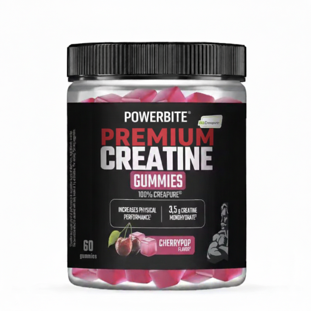 Gominolas de Creatina Premium Sabor Cereza