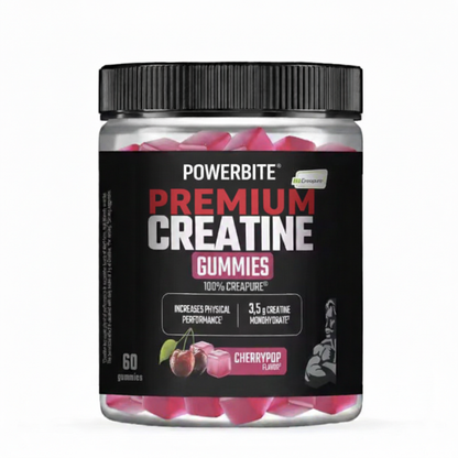 Gominolas de Creatina Premium Sabor Cereza